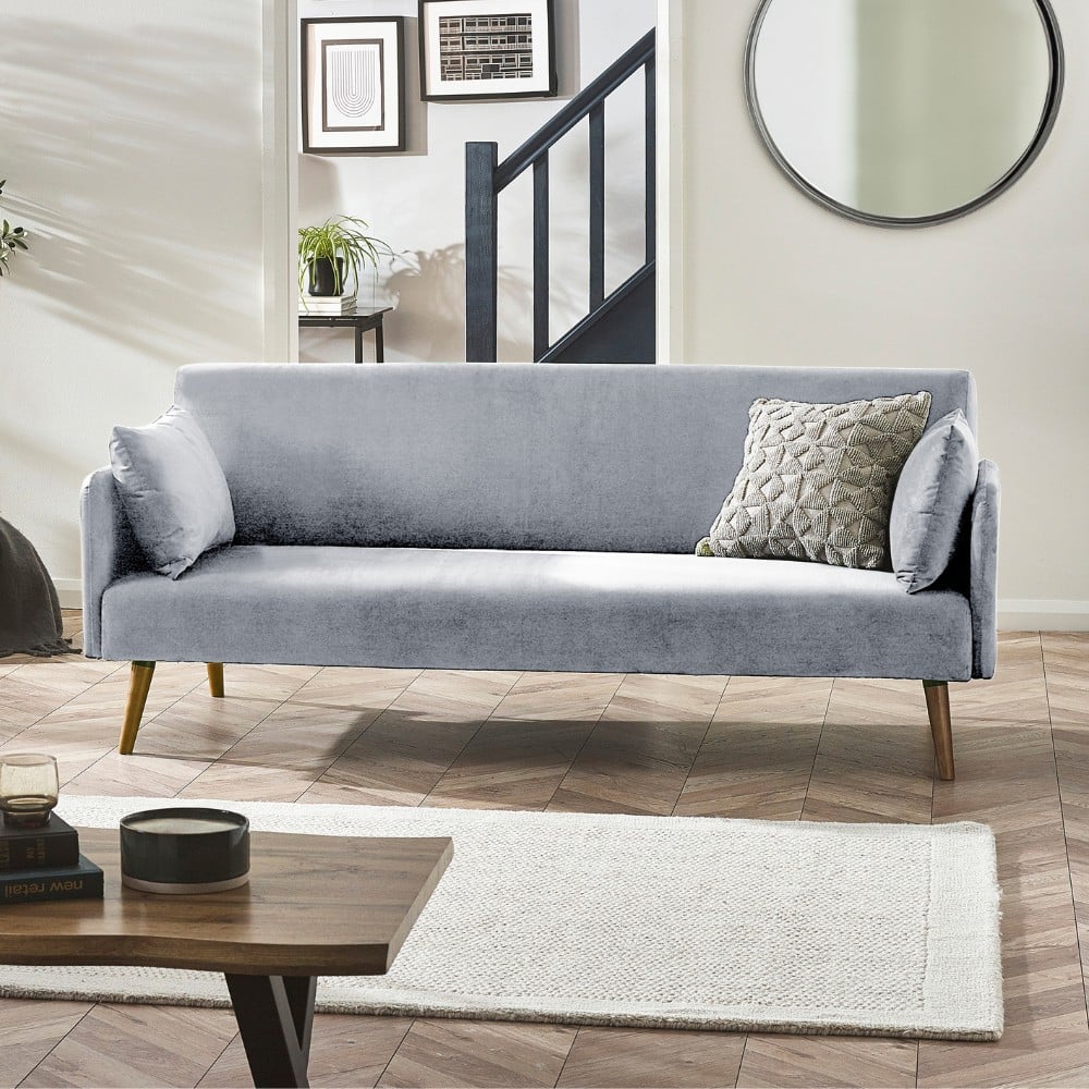 Andi Grey Fabric Sofa Bed