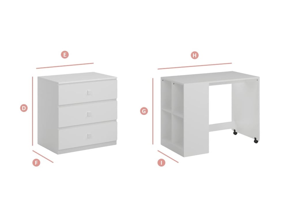 Coast Midlseeper Storage Sketch Dimensions