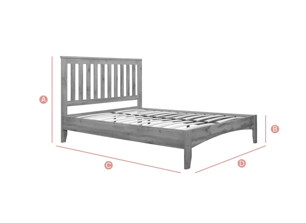 Happy Beds Hampstead Sketch Dimensions