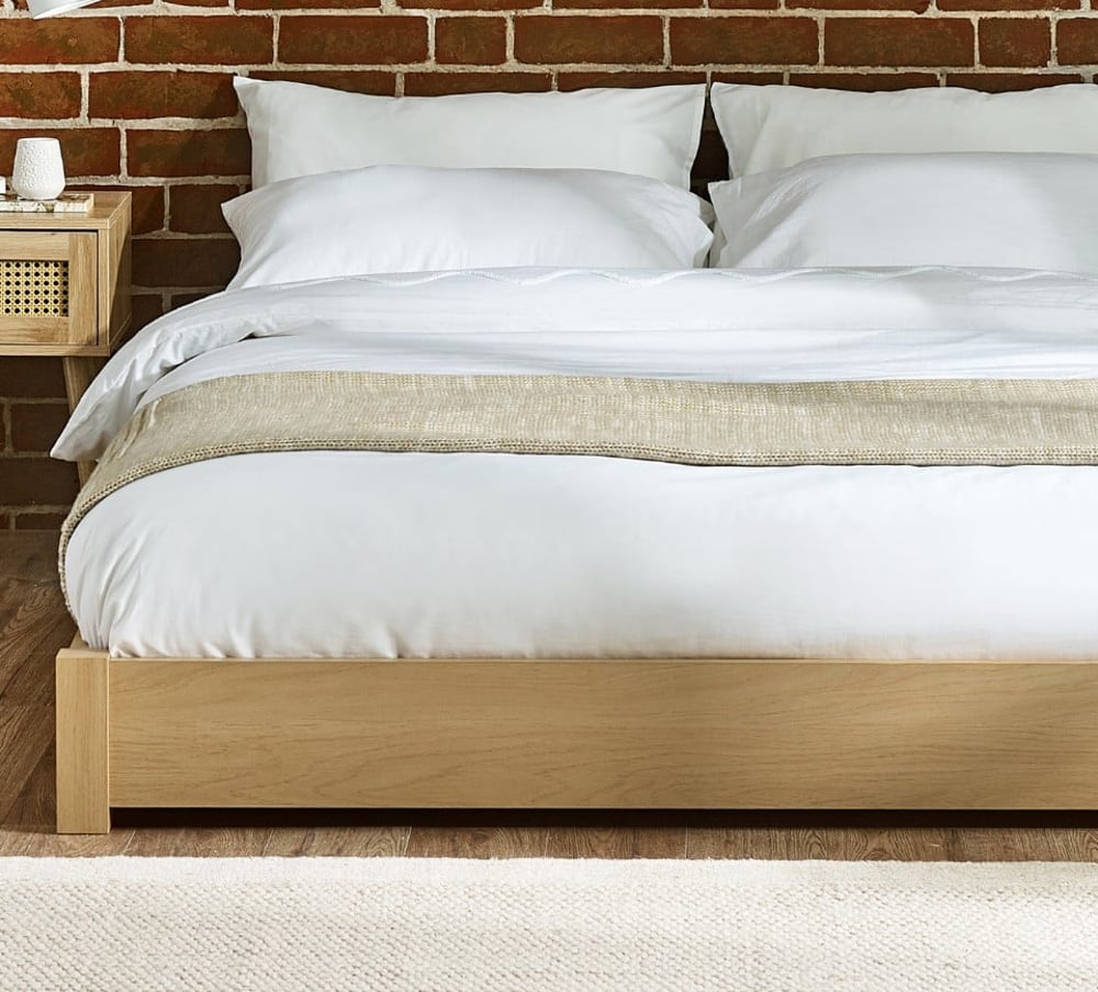 Marston Oak Wooden Platform Bed