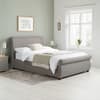 Lancaster Grey Fabric 2 Drawer Storage Bed