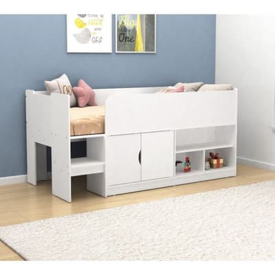 Kudl White Storage Mid Sleeper