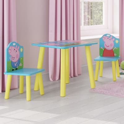 Peppa Pig Table and 2 Chairs