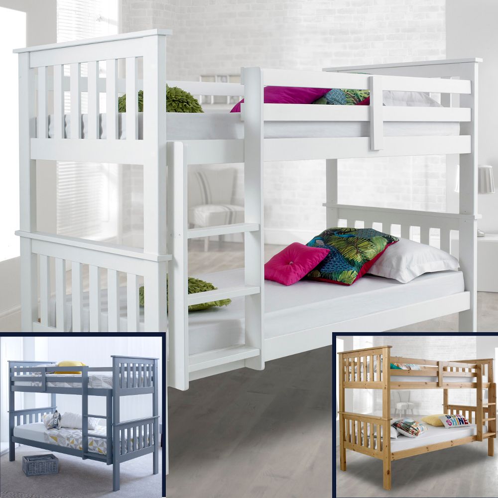 ebay bunk beds with mattresses